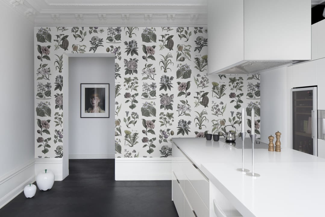 Rebel Walls R13172 Greenhouse Fruit Flora Color - mural w kwiaty