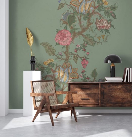 Rebel Walls R13211 Greenhouse Growing Wild - mural w kwiaty