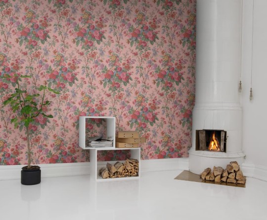 Rebel Walls R13251 Greenhouse Bouquet - mural kwiaty róże