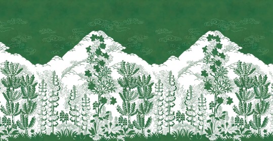 Rebel Walls R15721 Flora Maxima Eden Green - mural roślinny