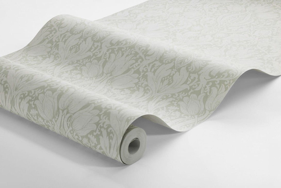 Boras Tapeter 38747 Borosan Hem Alba - tapeta w kwiatowe ornamenty