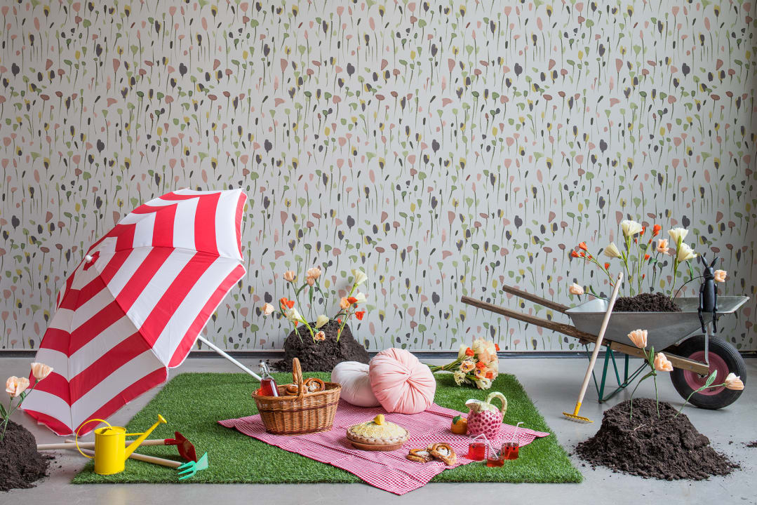 Rebel Walls R16691 Nostalgia Anew Similarities - mural w artystyczne kwiaty