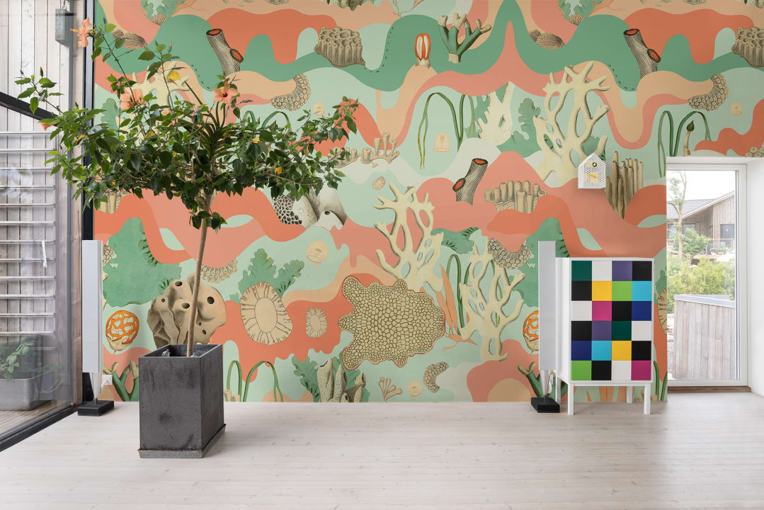 Rebel Walls R16191 Re:Create Seven Seas - mural z motywem morskim