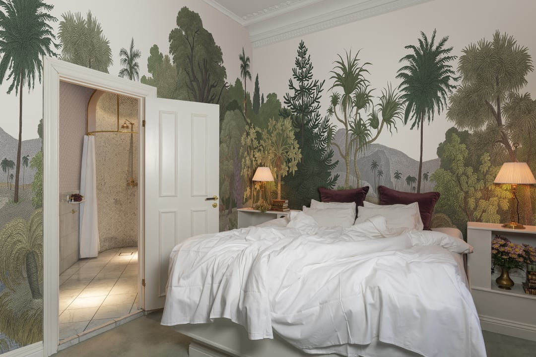 Rebel Walls R14614 Palette Jungle Land Color - mural dżungla