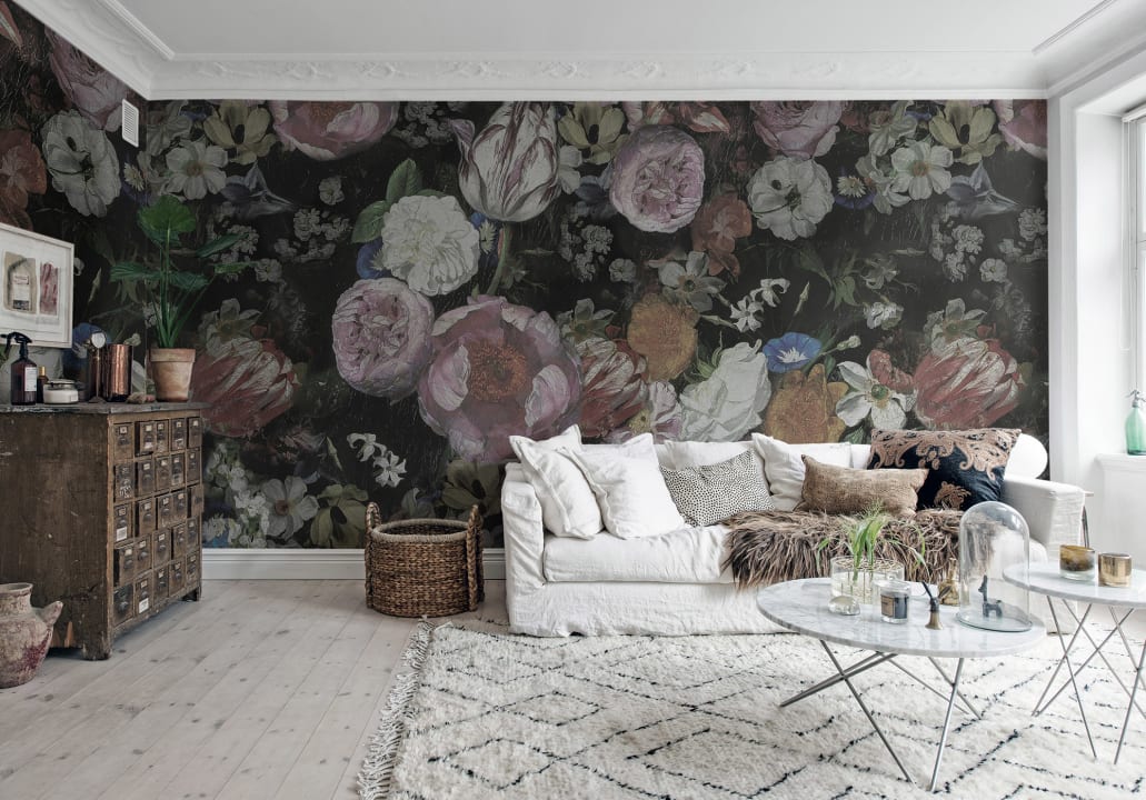 Rebel Walls R15391 Palette Blooming - mural w kwiaty