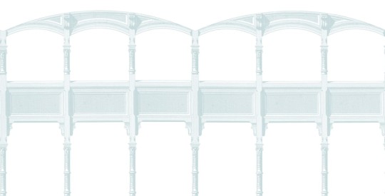 Rebel Walls R15492 Palette Airy Arches Oxygen - mural architektoniczny