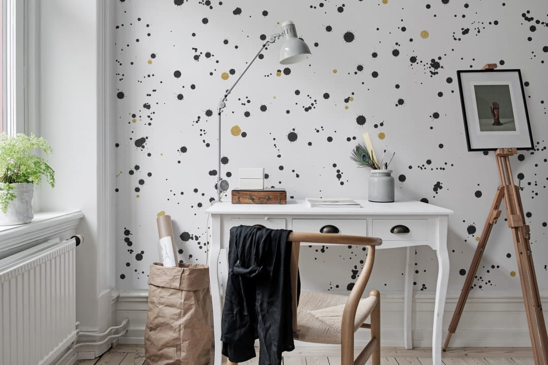 Rebel Walls R15511 Palette Ink Colossal - mural w plamy