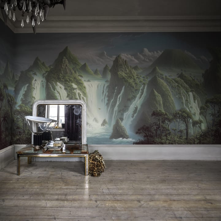 Rebel Walls R17351 Reality Escape Fantasy World - mural z wodospadem