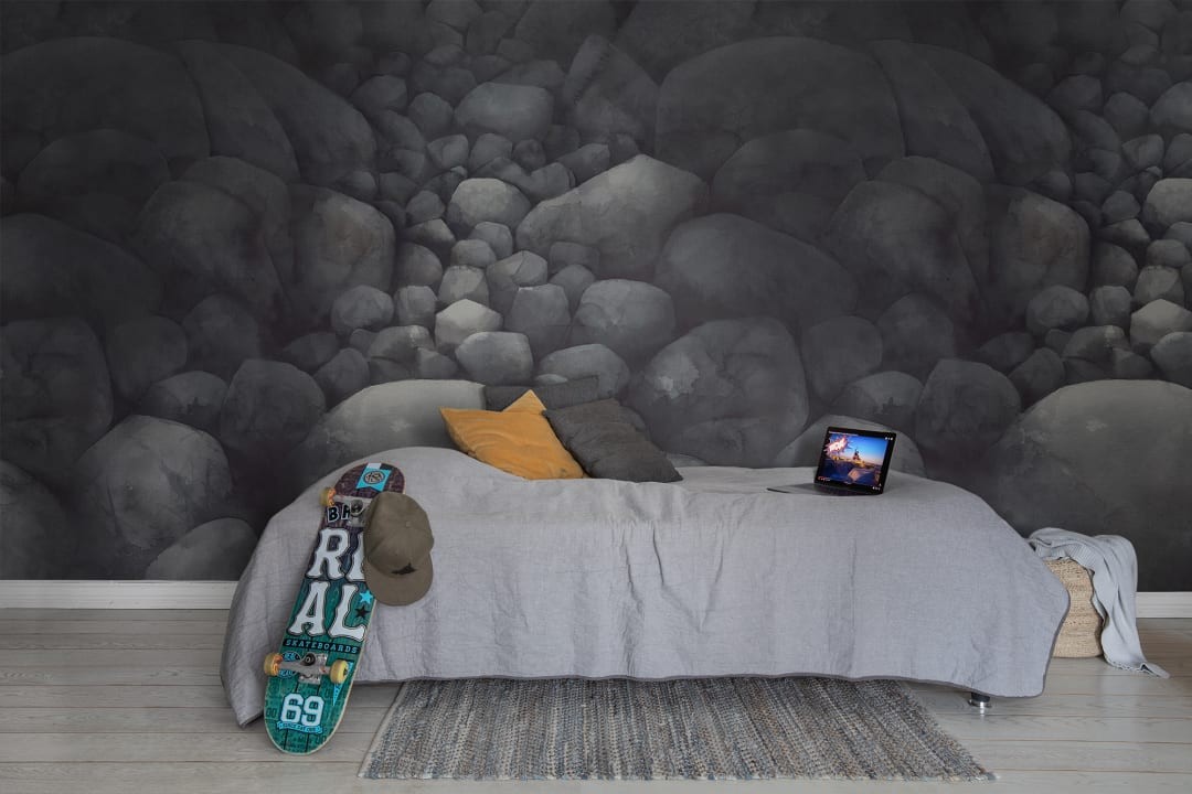 Rebel Walls R17061 Well-Being Stillness - mural kamienie