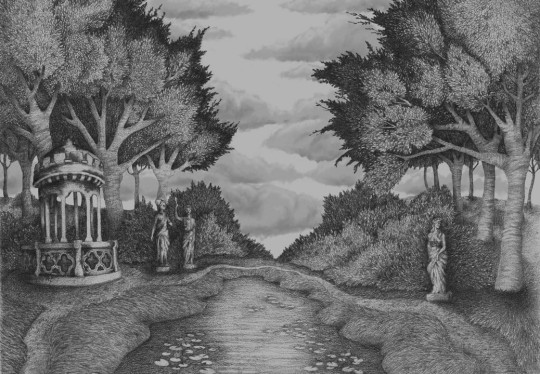 Rebel Walls R17241 Well-Being Victoria’s Garden - mural z ogrodem