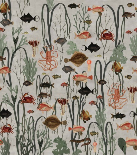 Rebel Walls R17144 Panorama Aquatic Life - mural morski