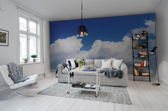 Rebel Walls R11161 Panorama Happy Cloud - mural w chmury