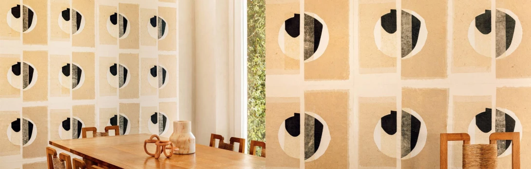 Elitis RM 1030 01 Art Paper Izu – tapeta tekstylna o wzorze papierowego kolażu