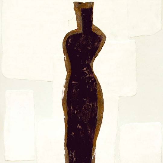 Elitis RM 1031 01 Art Paper Naoshima – tapeta tekstylna w rzeźbione sylwetki