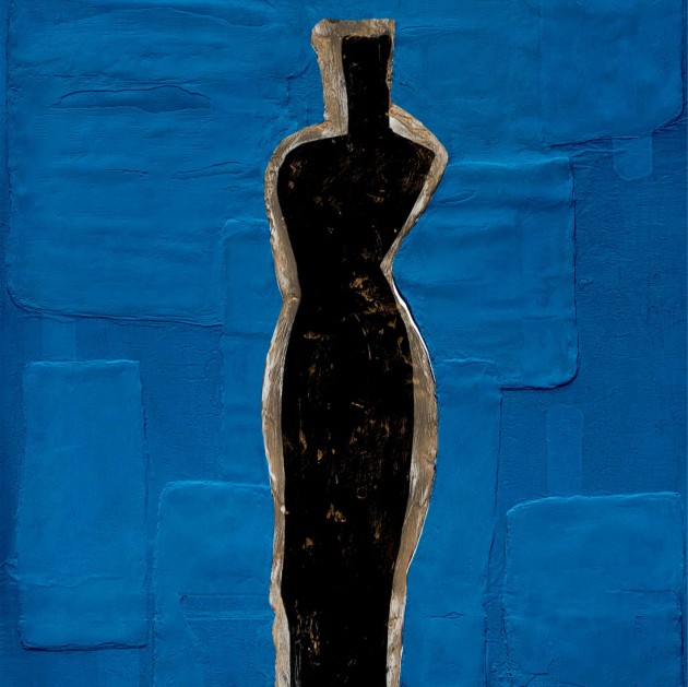 Elitis RM 1031 05 Art Paper Naoshima – tapeta tekstylna w rzeźbione sylwetki