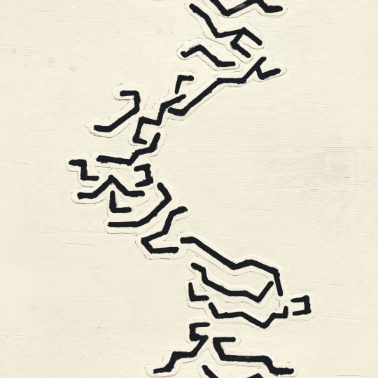 Elitis RM 1033 01 Art Paper Jima – tapeta tekstylna w organiczne linie