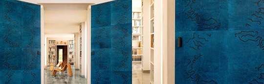 Elitis RM 1033 01 Art Paper Jima – tapeta tekstylna w organiczne linie