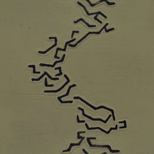 Elitis RM 1033 04 Art Paper Jima – tapeta tekstylna w organiczne linie