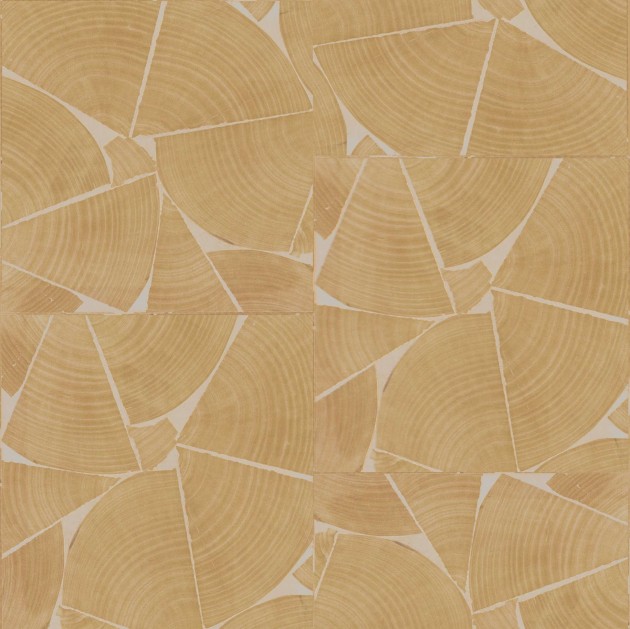 Elitis RM 1037 15 Marqueteries Fragments – tapeta z forniru w organiczne słoje