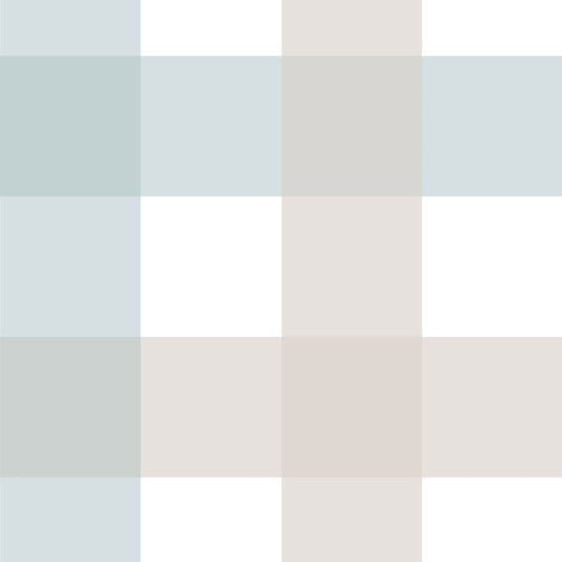 Dekornik DEKO.TAP.366 Provence Check Beige Blue Big - tapeta dziecięca w kratkę