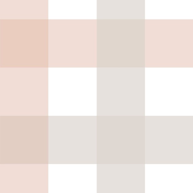 Dekornik DEKO.TAP.369 Provence Check Beige Pink Big - tapeta dziecięca w kratkę