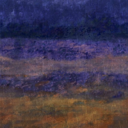 Elitis VP 965 01 Atelier d'artiste 2 Eternite - mural w abstrakcyjny pejzaż nieba na tle imitującym rafię