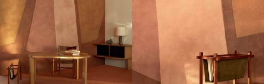 Elitis VP 963 02 Ortigia Osorno - mural w abstrakcyjny wzór