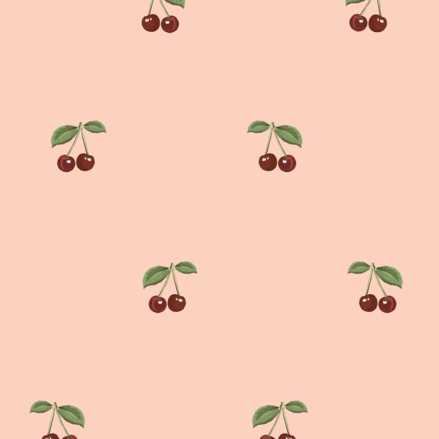 Dekornik DEKO.TAP.388 Little Cherries - tapeta w wisienki
