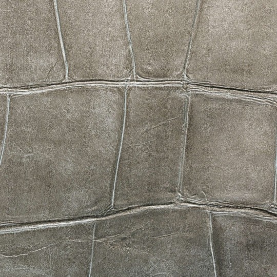 Elitis VP 951 91 Vibrations Big Croco métal - tapeta imitująca skórę krokodyla