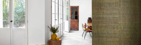 Elitis RM 967 62 Raw Raffia Laolag - tapeta pleciona z rafii
