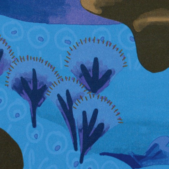 Elitis TP 323 05 Les petites histoires Rêves de Manille - tapeta w góry