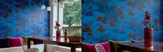 Elitis TP 323 06 Les petites histoires Rêves de Manille - tapeta w góry