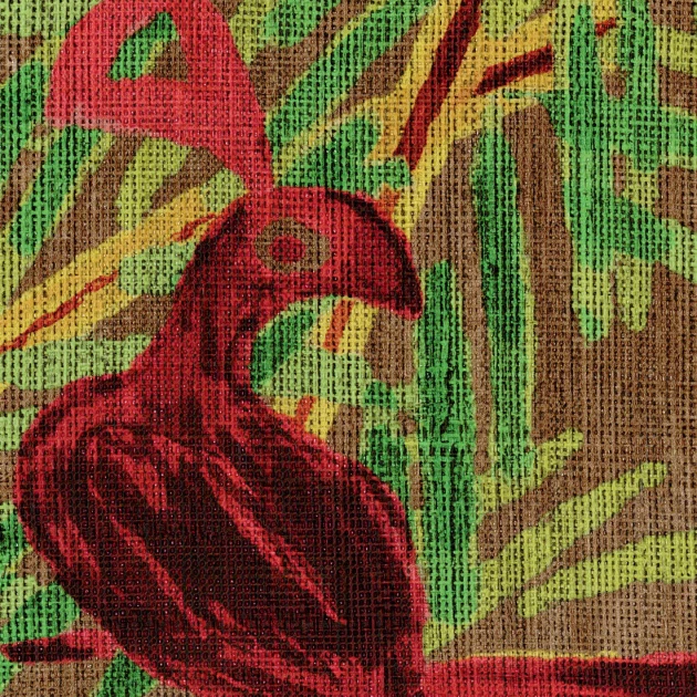 Elitis VP 923 03 Volver La Californie - tapeta w ptaki