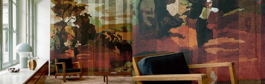 Elitis VP 926 01 Volver Cordoba - mural w panele w roślinny krajobraz