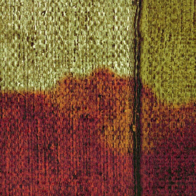 Elitis VP 926 02 Volver Cordoba - mural w pasy z efektem splotu roślinnego