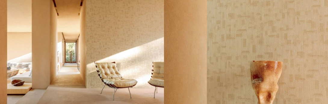 Elitis VP 938 20 Bois sculpté Ramille - tapeta imitująca drewno