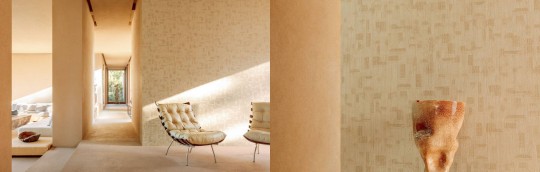 Elitis VP 938 71 Bois sculpté Ramille - tapeta imitująca drewno