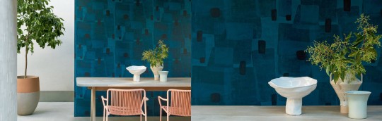 Elitis TP 329 02 Voiles de papier Espiritu - tapeta geometryczna