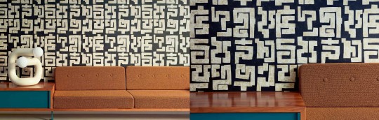 Elitis TP 331 01 Voiles de papier Messages - tapeta geometryczna