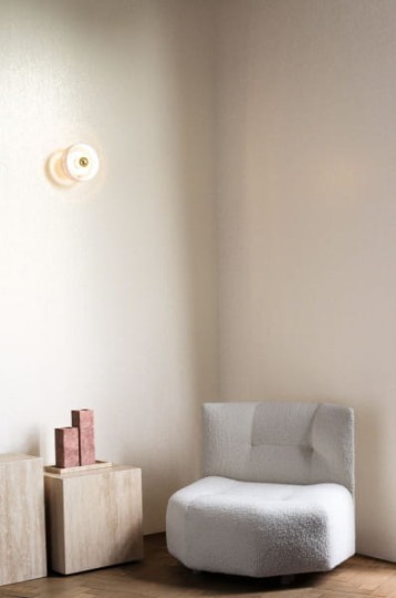 Casamance 70540630 Parallele Elara Taupe - lniana tapeta szara