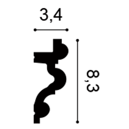 Listwa oświetleniowa ścienna Orac C324