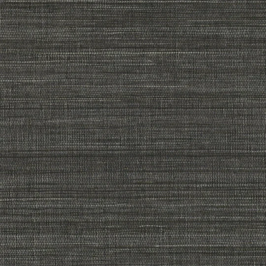 Casamance 70162735 Sisalana Picta Noir Acier - tapeta z sizalu