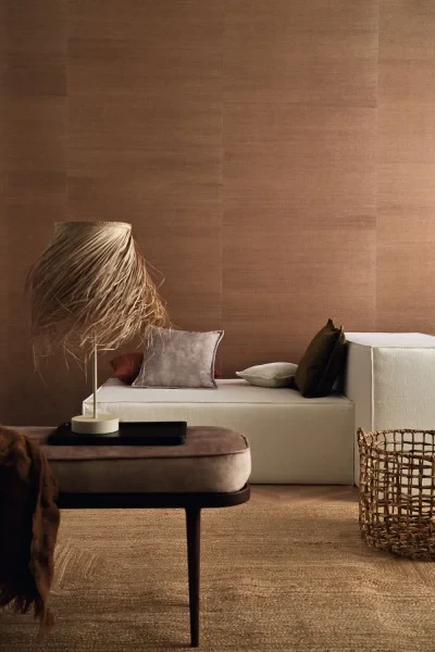 Casamance 70853252 Sisalana Deserti Havane - tapeta z sizalu
