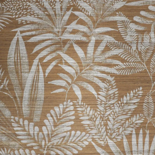 Casamance 70865182 Sisalana Mandrare Ocre - tapeta roślinna z sizalu
