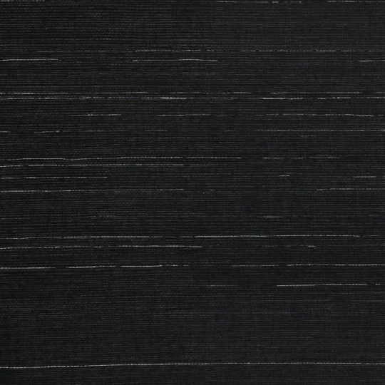 Casamance 70883066 Sisalana Striata Anthracite Silver - tapeta z półgładkiego sizalu z metaliczną przędzą