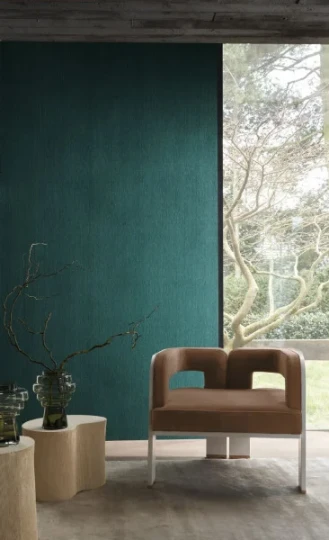 Casamance 70771232 Hanae Atmosphere Beige - tapeta lniana