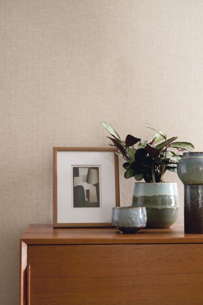 Casamance 70937075 Hanae Elfe - tapeta z delikatnym wzorem jodełki