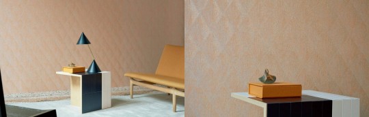 Elitis TP 337 10 Grand Hôtel Moonlight  - tapeta geometryczna