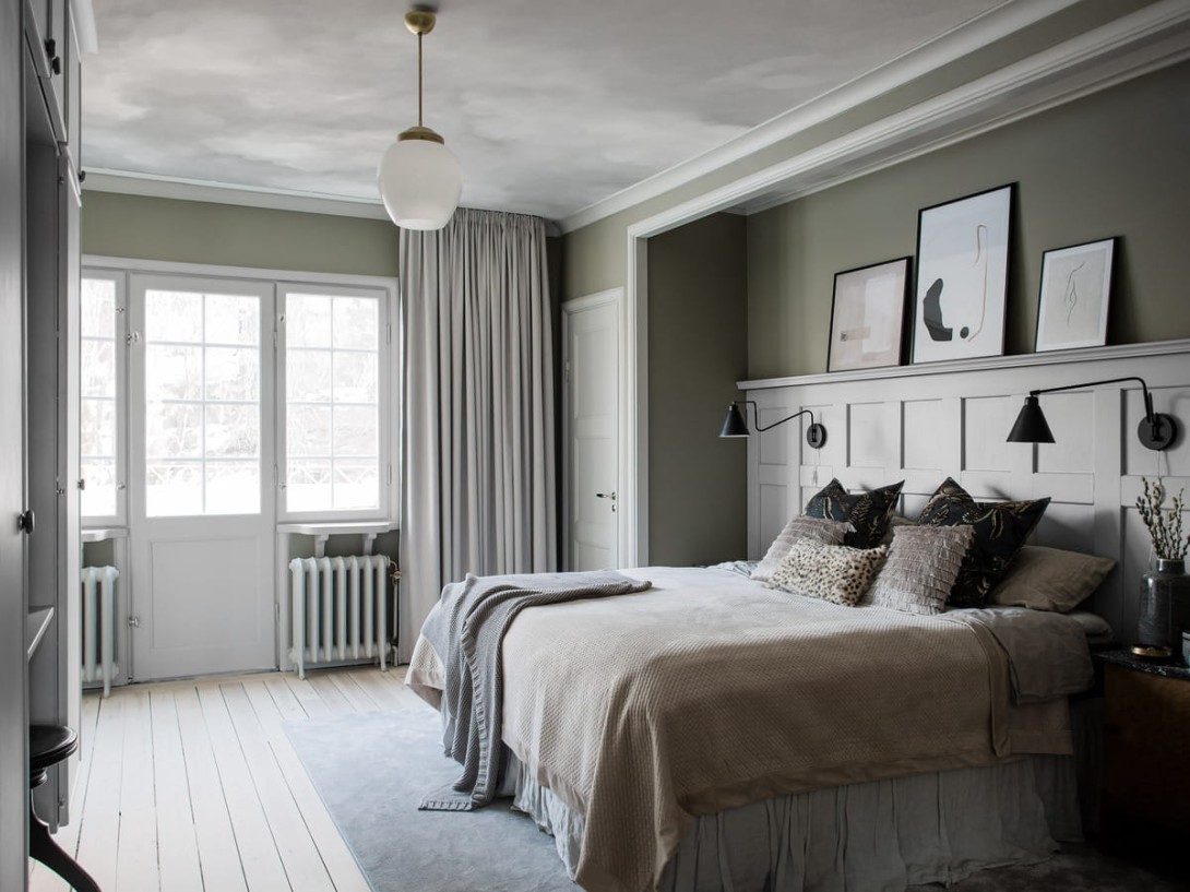 Boras Tapeter 9558W Ceiling Sky Grey - mural niebo