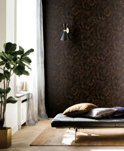 Casamance 70620245 Amboise Clerans - tapeta imitująca płótno